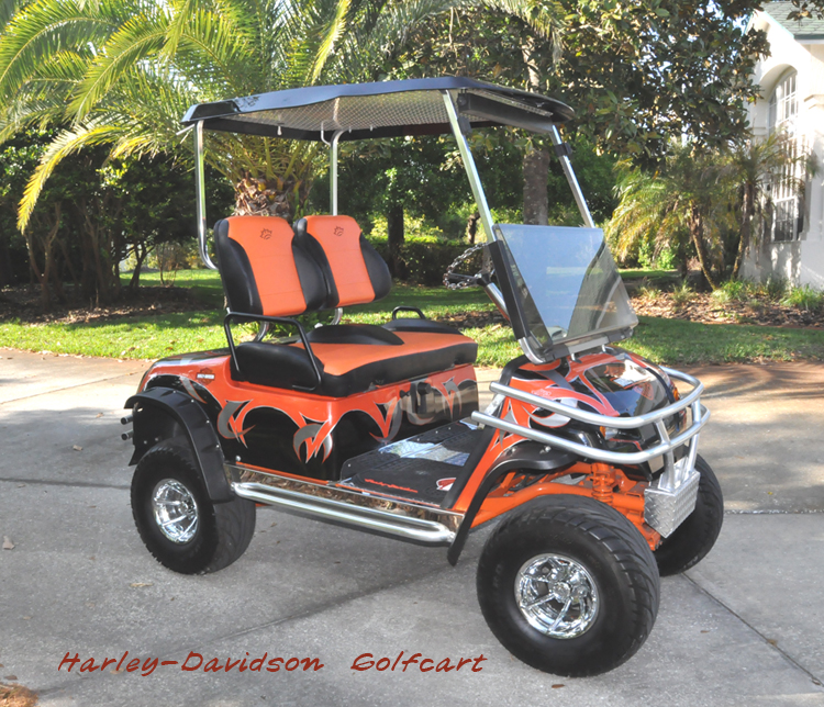 2010 Harley-Davidson Golfcart!
